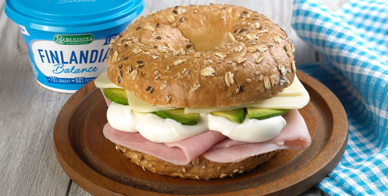 Bagel integral - Recetas La Serenísima