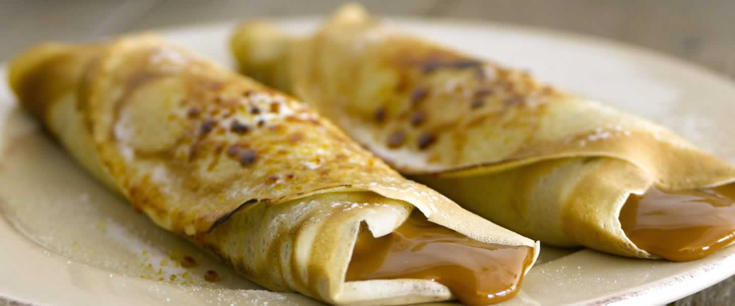 Panqueques con dulce de leche - Recetas La Serenísima